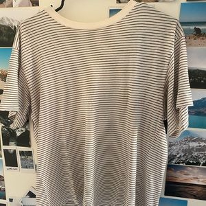 Brandy Melville pinstripe loose shirt